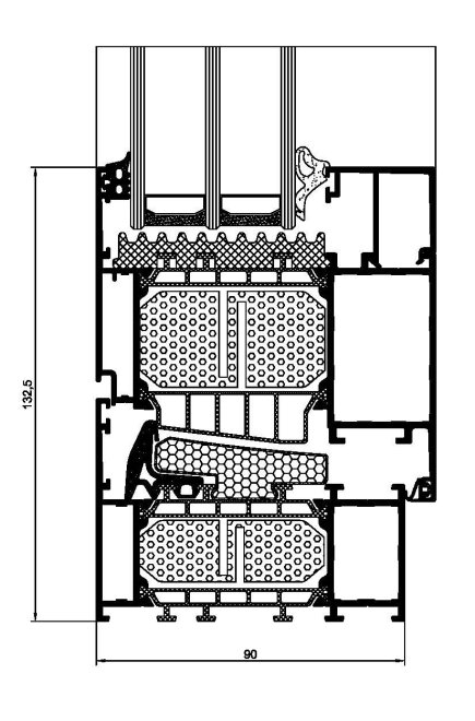 Fönstersystem 90 mm – GP90